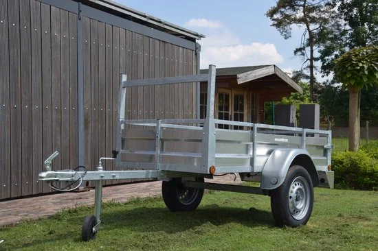 Remorque 200x100 cm aluminium simple essieu – Image 6