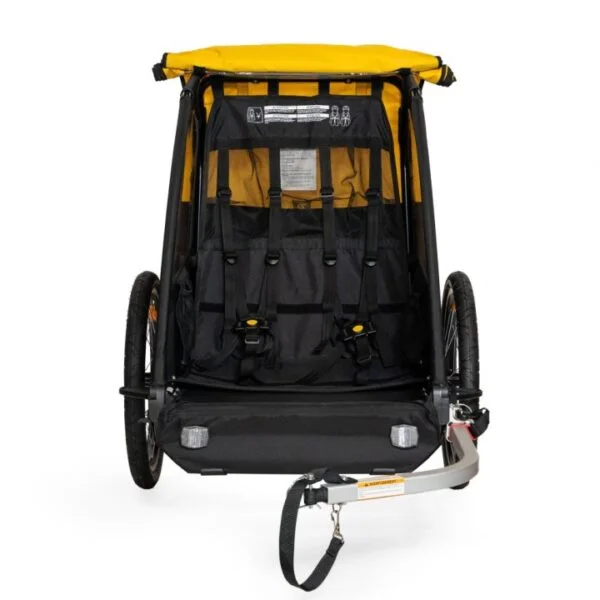 Burley Remorque pour Vélo - Bee Single pour 1 Enfant - jaune/noir – Image 4