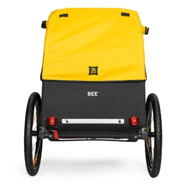 Burley Remorque pour Vélo - Bee Single pour 1 Enfant - jaune/noir – Image 2