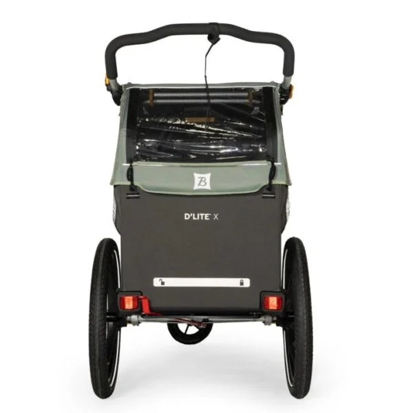 Remorque burley pour Vélo - D'Lite X Single pour 1 Enfant - sage green/charcoal – Image 4