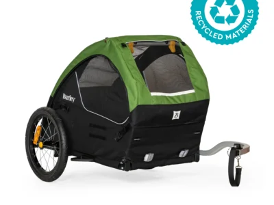 Burley Remorque Vélo Chiens - Tail Wagon - vert/noir