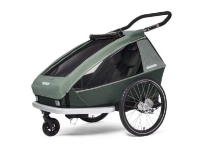 Poussette velo remorque Kid Vaaya 2 Croozer pour deux enfants