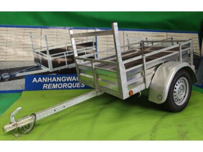 Remorque 150x100 cm aluminium simple essieu