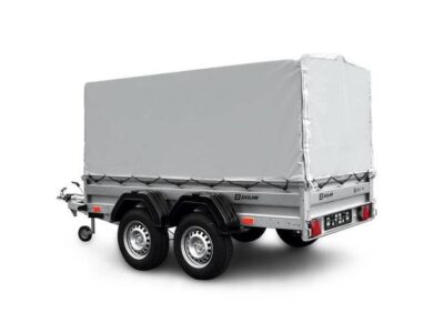 Remorque 2 essieu 750 kg ZASLAW 265T – 2,65 X 1,32 M GRILLAGÉE