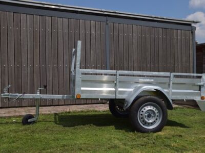 Remorque 200x100 cm aluminium simple essieu