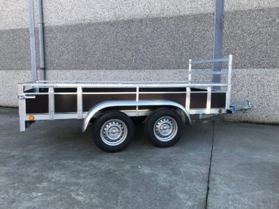 Remorque 300x132 cm double essieux