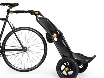 Remorque à bagages pour vélo Burley - Travoy - cool grey