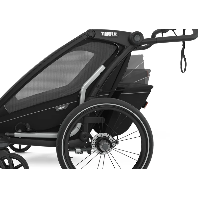 Remorque bébé vélo Thule pour 2 Enfants - Chariot Sport 2 Double - noir – Image 12
