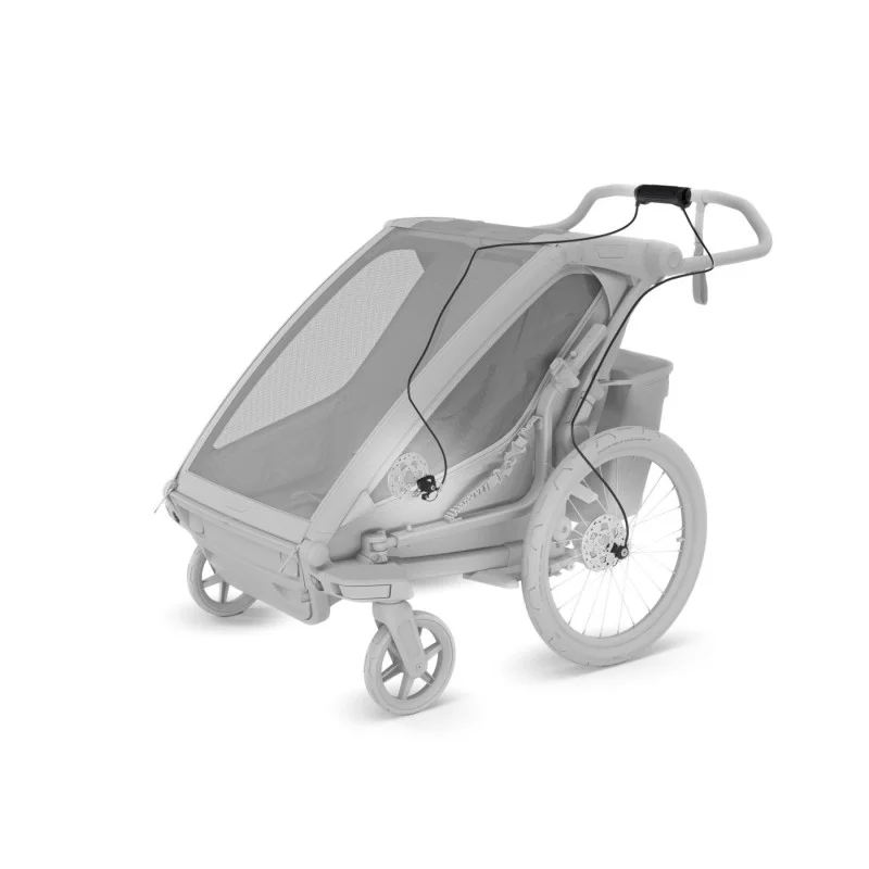 Remorque bébé vélo Thule pour 2 Enfants - Chariot Sport 2 Double - noir – Image 17