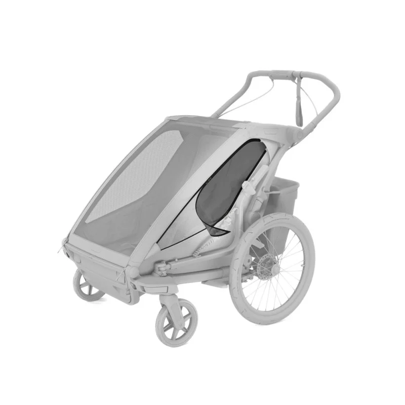 Remorque bébé vélo Thule pour 2 Enfants - Chariot Sport 2 Double - noir – Image 18