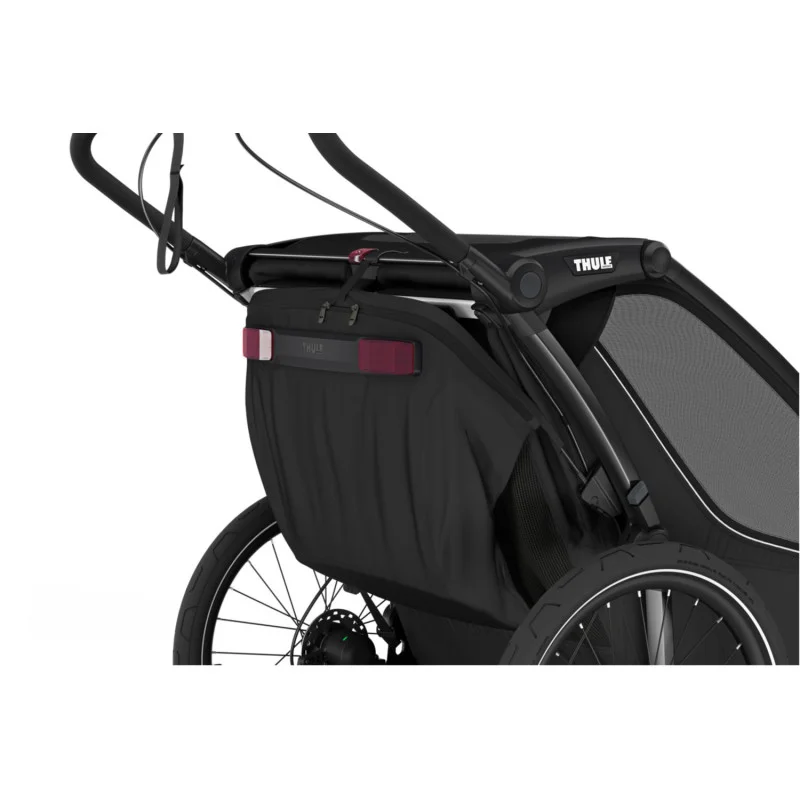 Remorque bébé vélo Thule pour 2 Enfants - Chariot Sport 2 Double - noir – Image 9