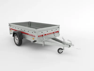 Remorque bagagère simple essieu Temared Prakti Alu 2312