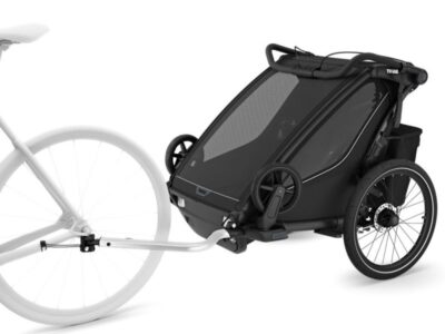 Remorque bébé vélo​ Thule pour 2 Enfants - Chariot Sport 2 Double - noir
