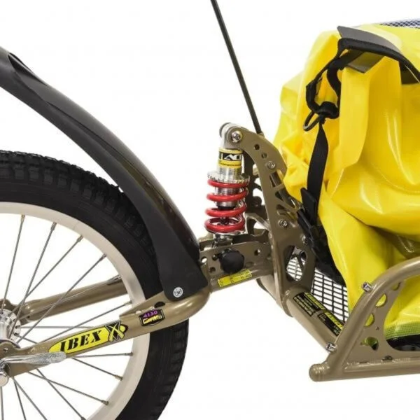 BOB Remorque - Ibex + BOB Sacoche - jaune – Image 4