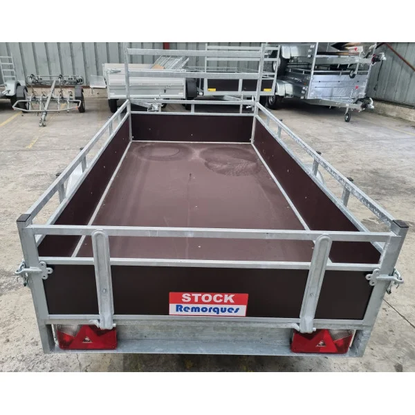 Remorque Bois 1 essieu 2m57x1m32 750kg – Image 2
