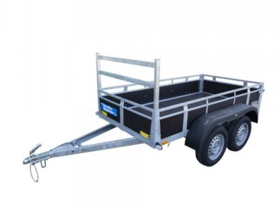 Remorque Bois 2 essieux 750kg 2m57x1m32