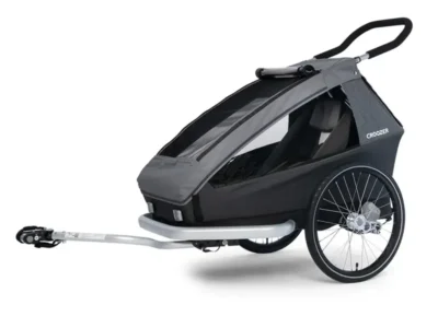 Remorque cargo pour velo​ à suspension Kid Keeke 1 Croozer 3IN1