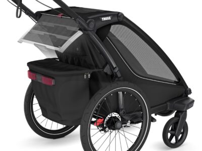 Remorque de vélo ​Thule pour 1 Enfant - Chariot Sport 2 Single - noir