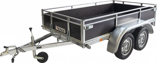 Remorque erde 750 kg LC 252 FR BOIS